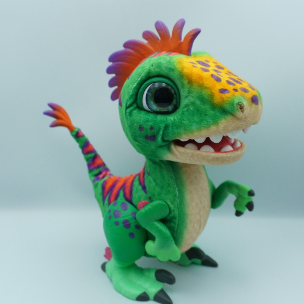 FurReal Munchin Baby T-Rex Electronic Animatronic Dinosaur Sound Motion Works